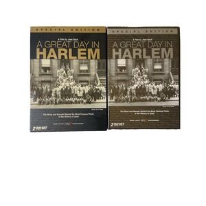 A‎ Great Day In Harlem Dvd Special Edition NIP Sealed 2-Disc Set Jazz Kane New